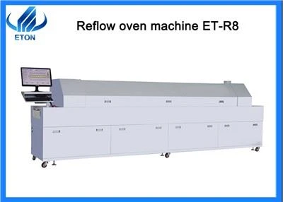 Διχτυωτή ζώνη φούρνου 8 ζωνών Reflow 880±20mm