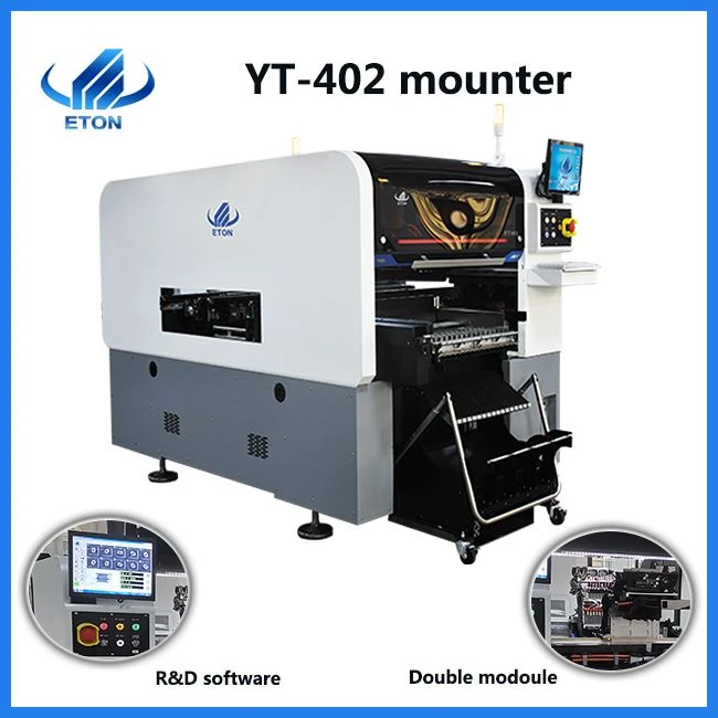 YT-402 New Design Mounter Min 0201, 10*10mm Packages And IC