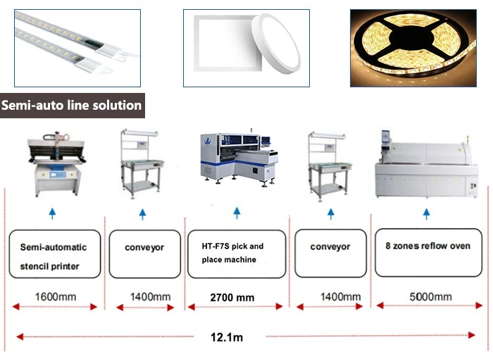 180K Led Panel Light PCB Assembly Mounter