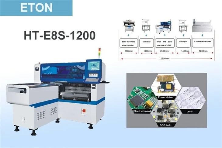 Industrial Robotic Pick-and-Place For Led